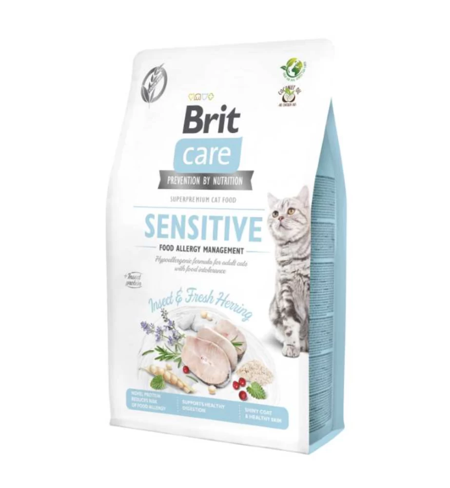 Brit Care Sensitive Food Allergy Management Insect & Herring 3 Brit Care Sensitive Food Allergy Management Insect & Herring