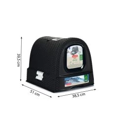 Beeztees Curver Kattenbak Antraciet 13 Beeztees Curver Kattenbak Antraciet -Dierenbenodigdheden Korting curver kattenbak antraciet 2