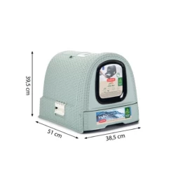 Beeztees Curver Kattenbak Lichtblauw 11 Beeztees Curver Kattenbak Lichtblauw -Dierenbenodigdheden Korting curver kattenbak lichtblauw 4