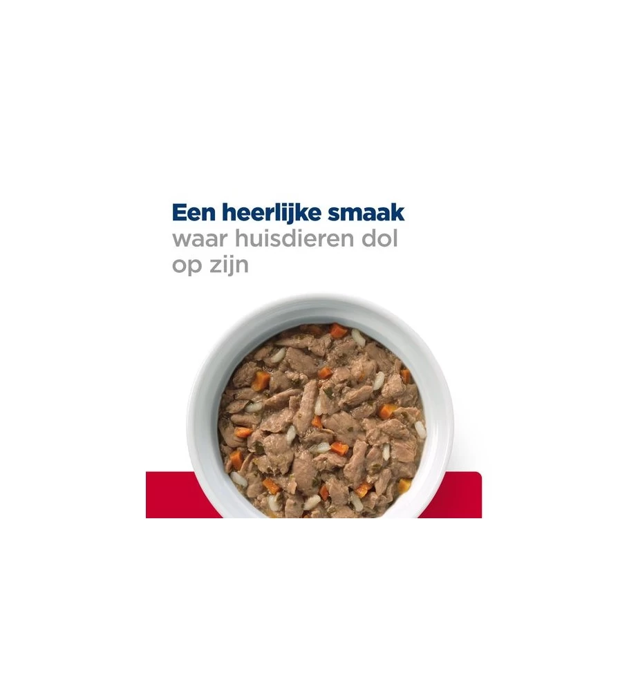 Hill's PD C/D Urinary Care Stress Stoofpotje Met Kip & Groente - 24 X 82 Gram 8 Hill's PD C/D Urinary Care Stress Stoofpotje Met Kip & Groente - 24 X 82 Gram - Afbeelding 6