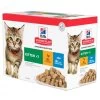 Hill's Science Plan Kitten Maaltijdzakjes Kip & Zeevis - 4 X 12 X 85 Gram -Dierenbenodigdheden Korting hill s science plan kitten maaltijdzakjes kip zeevis 4 x 12 x 85 gram