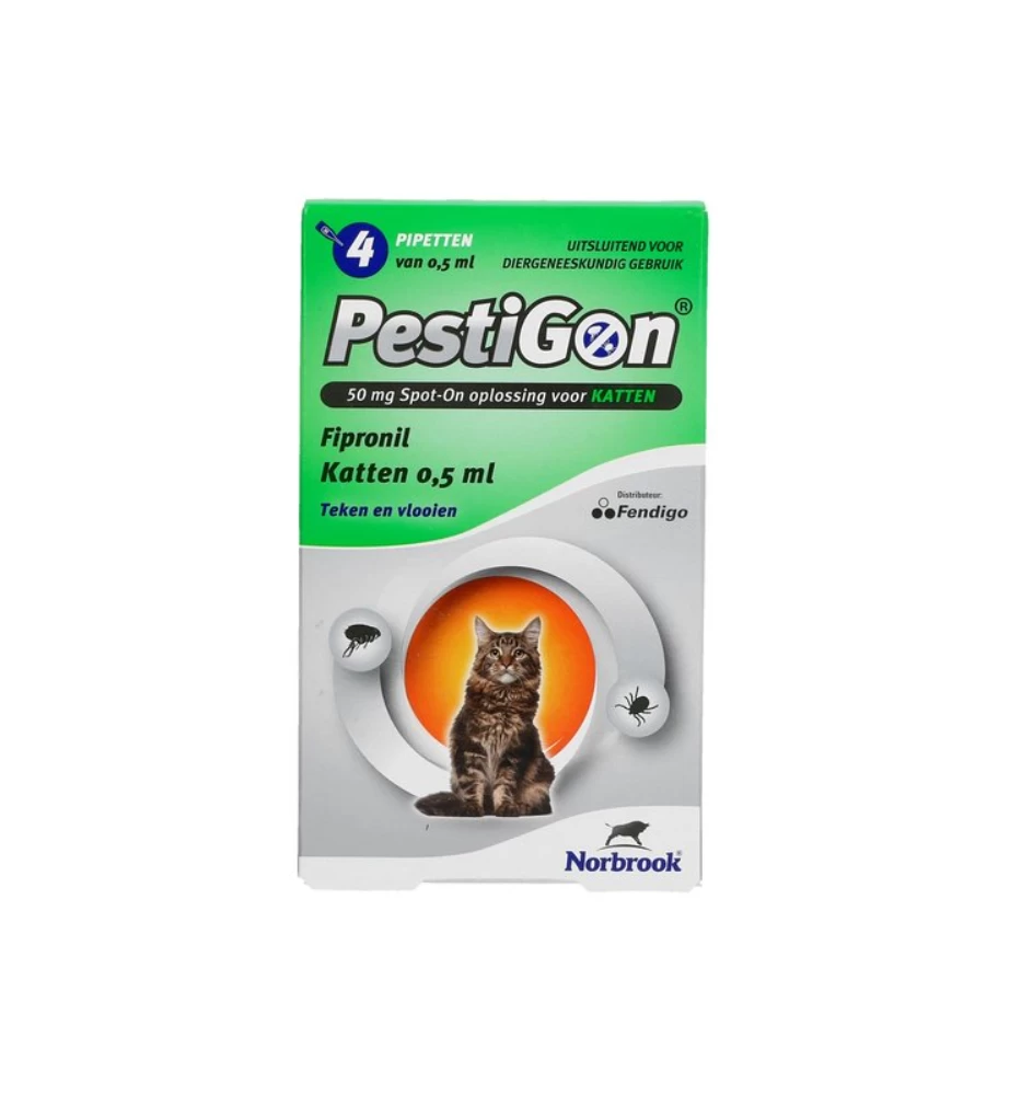 Pestigon 50 Mg Spot-On Kat - 4 Pipetten 3 Pestigon 50 Mg Spot-On Kat - 4 Pipetten