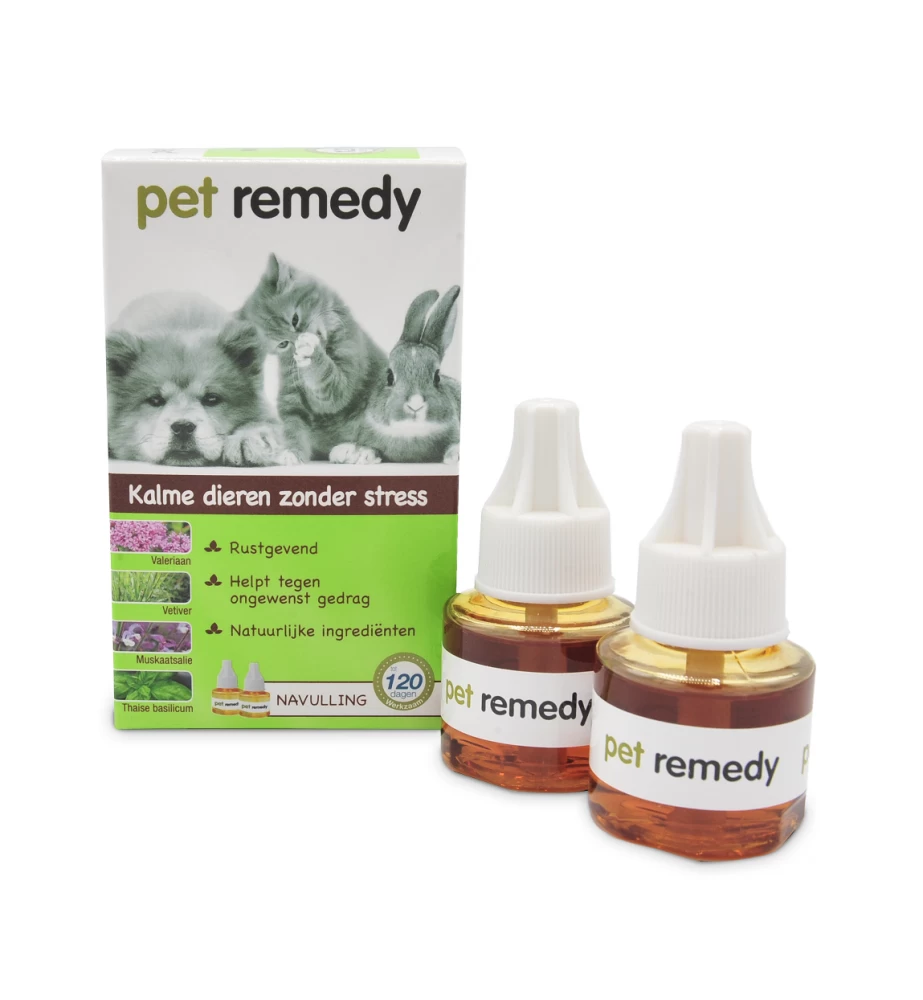 Pet Remedy Verdamper Navulling - 2 X 40 Ml 3 Pet Remedy Verdamper Navulling - 2 X 40 Ml