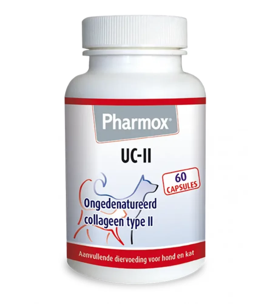 Pharmox UC-II Ongedenatureerd Collageen Type 2 - 60 Capsules 3 Pharmox UC-II Ongedenatureerd Collageen Type 2 - 60 Capsules