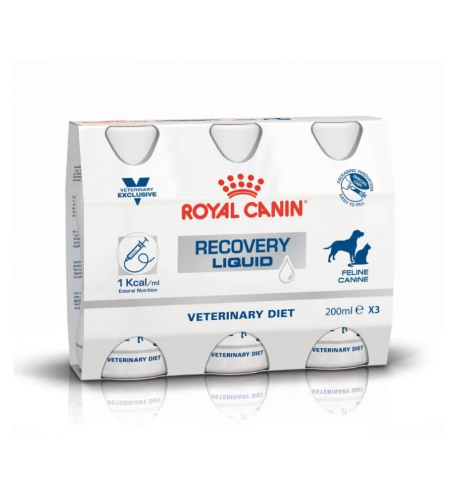 Royal Canin Recovery Liquid - 3 X 200 Ml 3 Royal Canin Recovery Liquid - 3 X 200 Ml