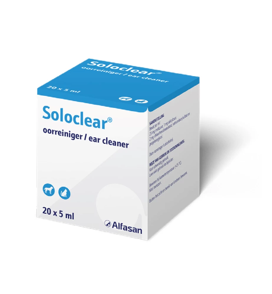 Soloclear Oorreiniger - 20 X 5 Ml 3 Soloclear Oorreiniger - 20 X 5 Ml