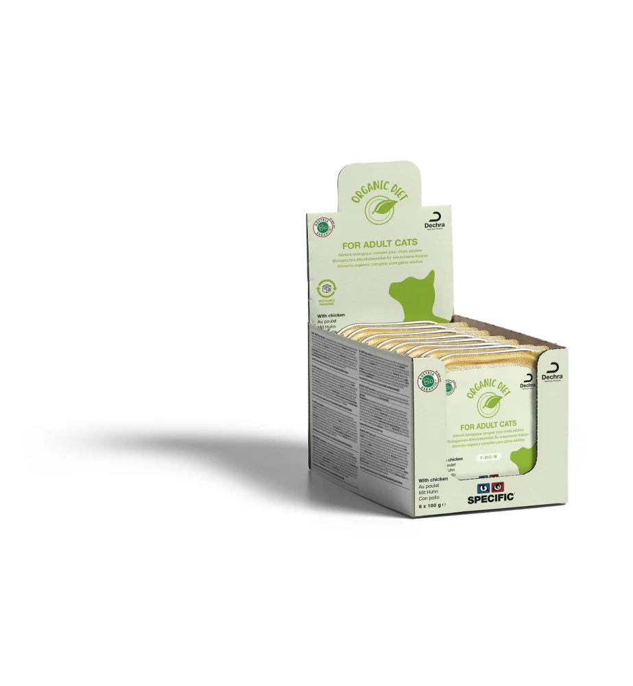 Specific Organic Chicken F-BIO-W - 8 X 100 Gram 4 Specific Organic Chicken F-BIO-W - 8 X 100 Gram - Afbeelding 2