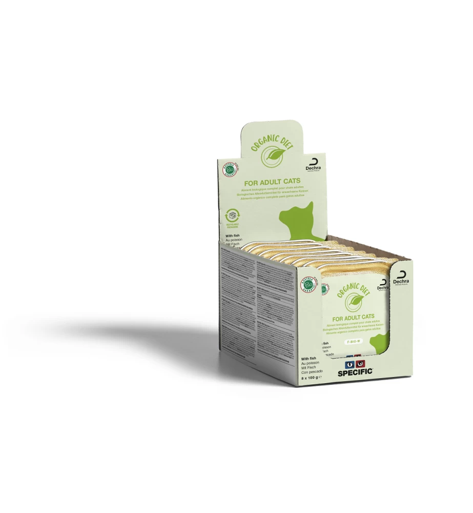 Specific Organic Fish F-BIO-W - 8 X 100 Gram 4 Specific Organic Fish F-BIO-W - 8 X 100 Gram - Afbeelding 2