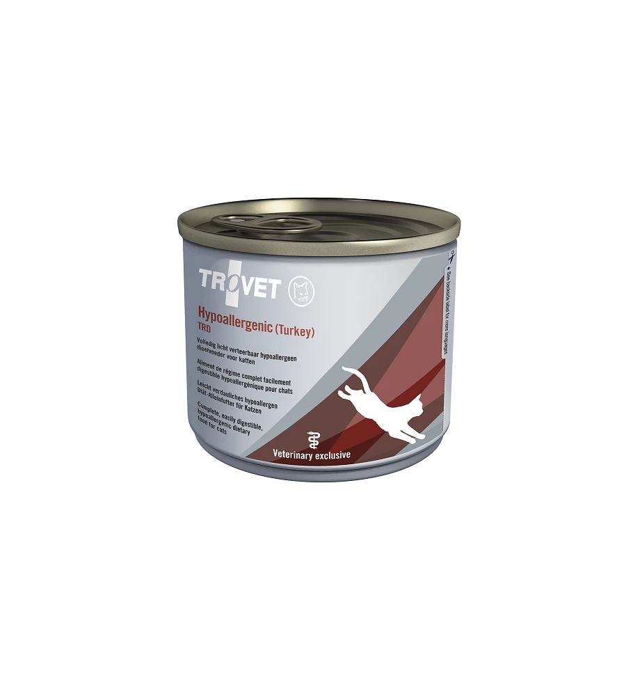 Trovet Hypoallergenic (Turkey) TRD Blik - 6 X 200 Gram 3 Trovet Hypoallergenic (Turkey) TRD Blik - 6 X 200 Gram
